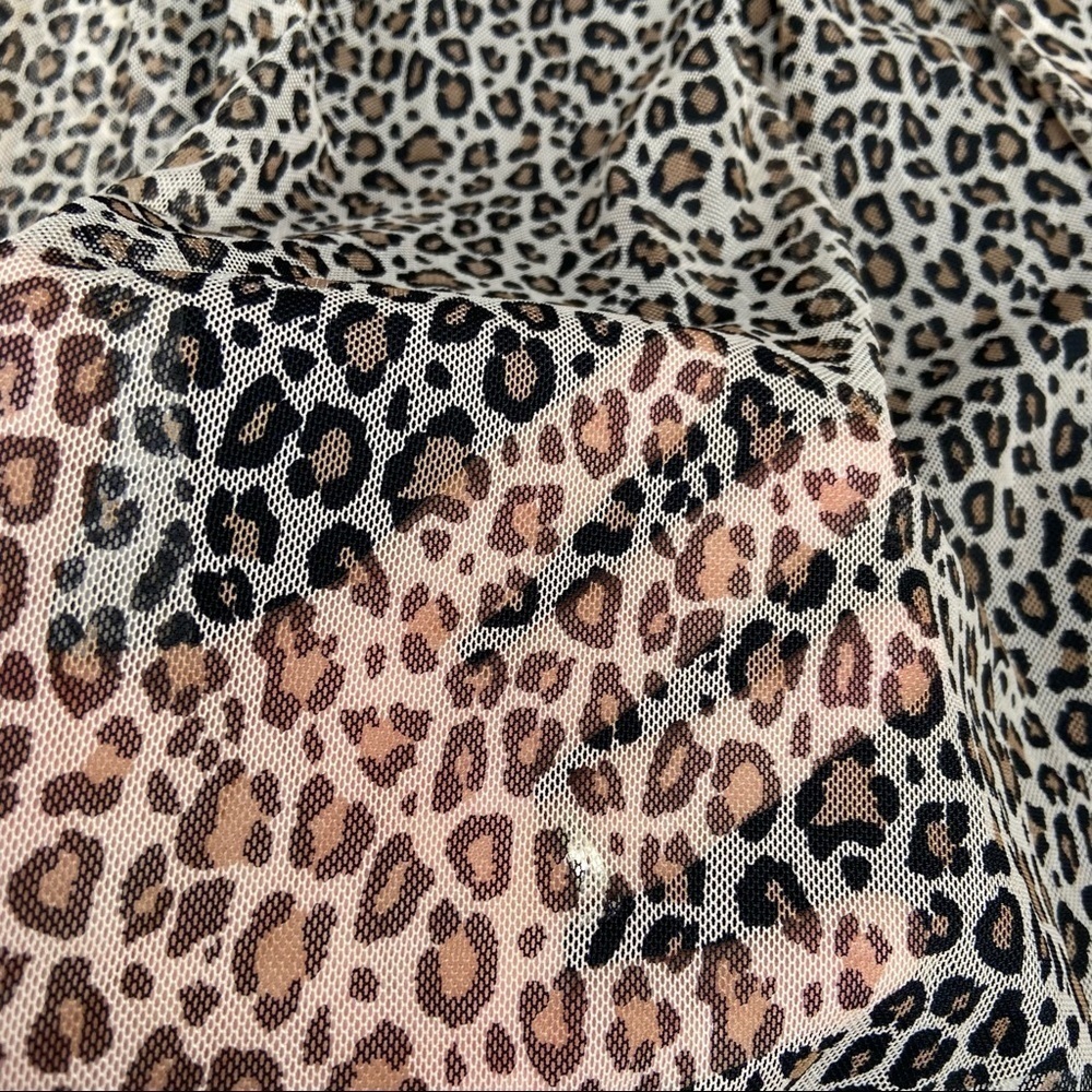 A New Day Animal Print Tulle Midi Skirt Size XS - Picture 5 of 8